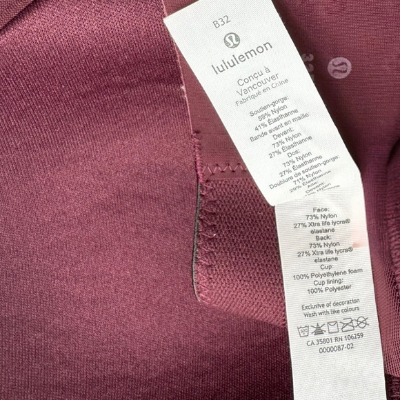 Lululemon - Run Times Sports Bra High Support 32B - Picture 5 of 5